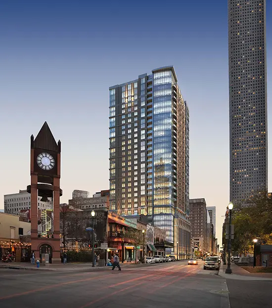 Aris Market Square is located within walking distance to many Downtown Houston destinations.