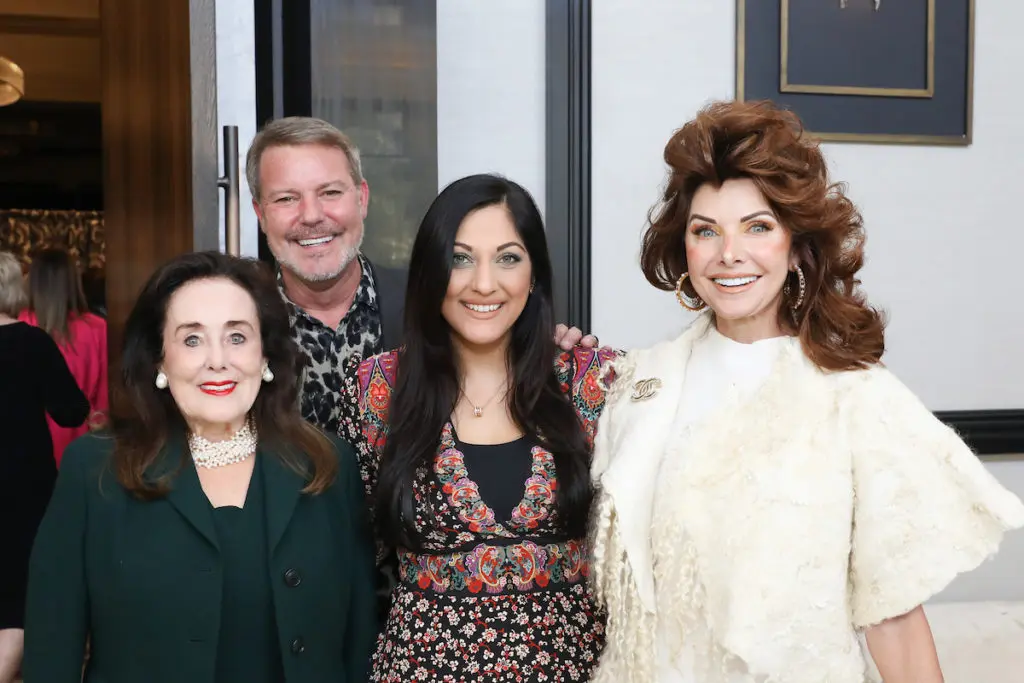 Betty Tutor, Paul-David Van Atta, Dr. Sippi Khurana and Marla Hurley (Photo by Priscilla Dickson)