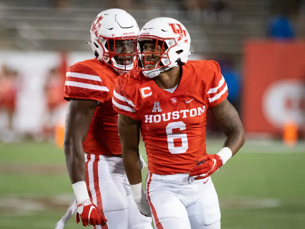 Demarion Williams is part of a UH secondary that makes plays. (Photo by F. Carter Smith)