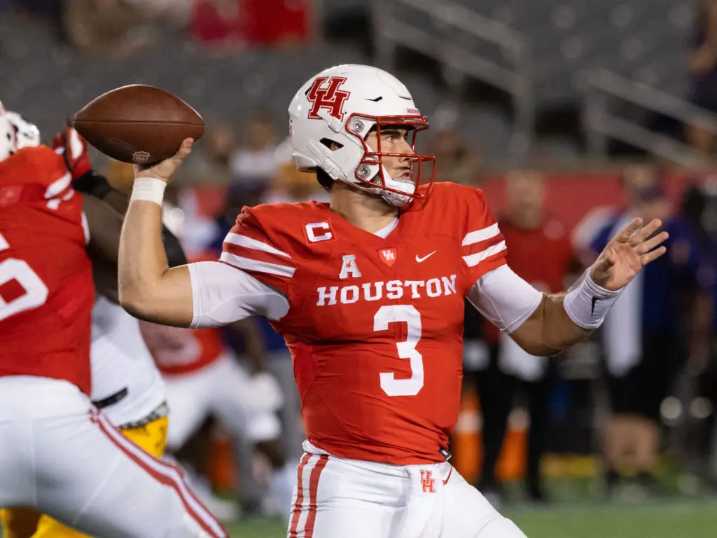 Clayton Tune is one of the toughest quarterbacks in America. (Photo by F. Carter Smith)