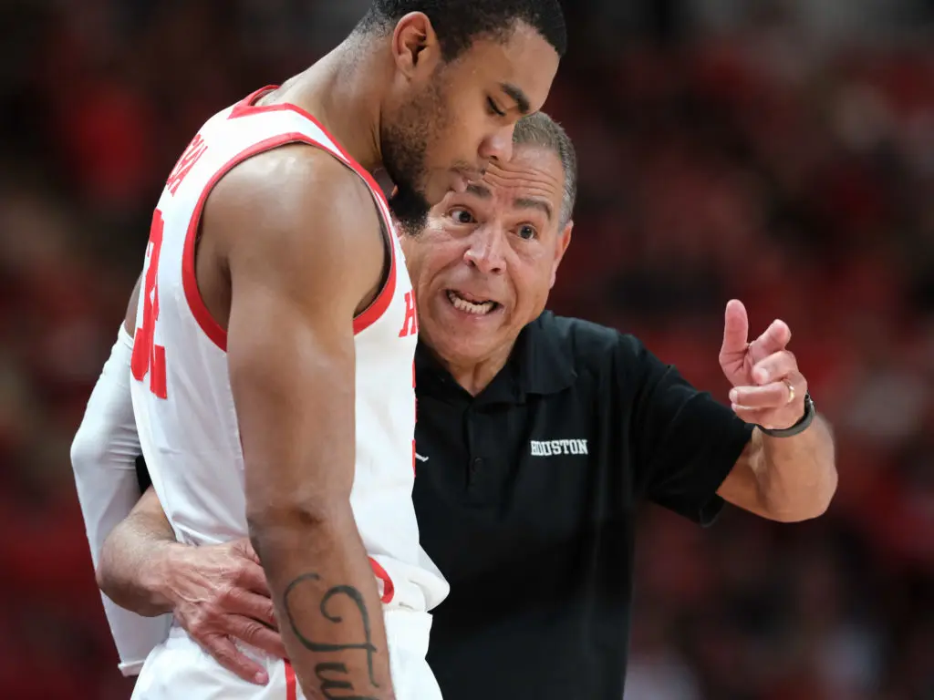 Kelvin Sampson is always teaching, frequently pushing for more. (Photo by F. Carter Smith)