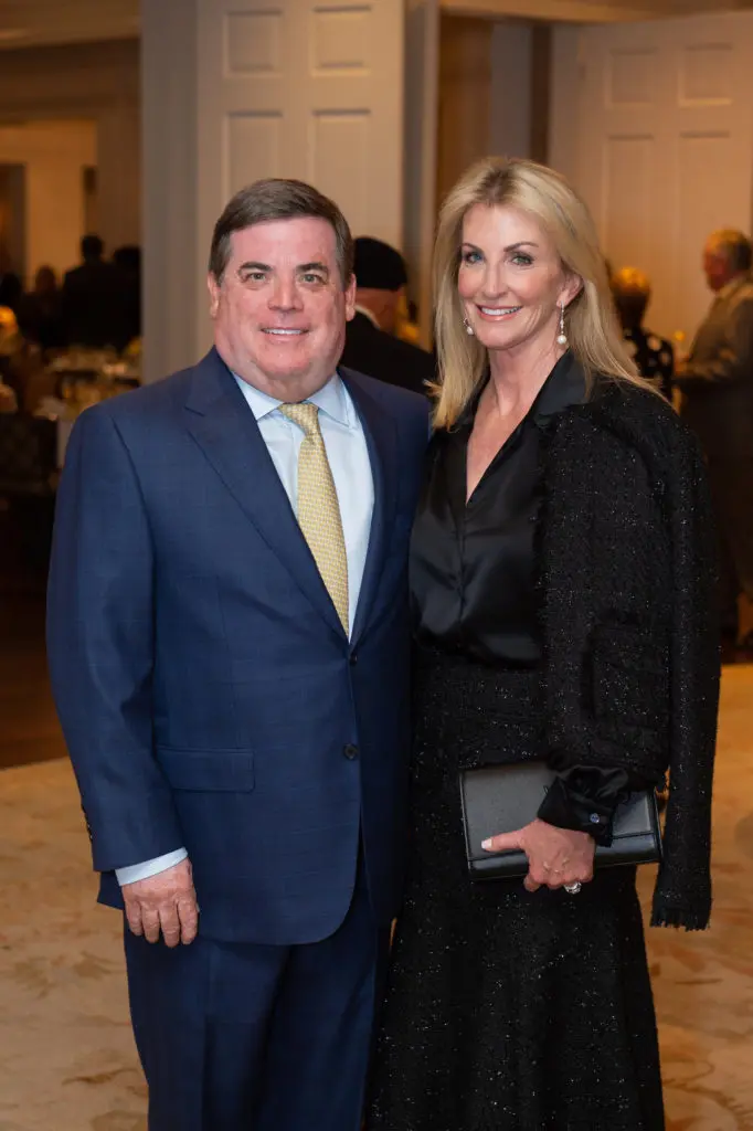 Dan & Kim Moody  at the Touchdown for TEACH dinner held at River Oaks Country Club. (Photo by Wilson Parish)