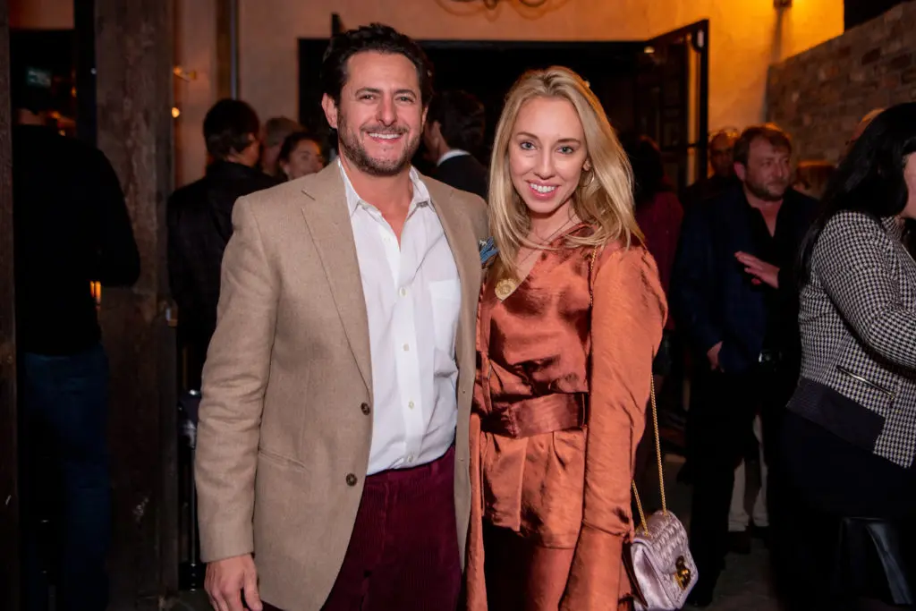 David & Frani Denenburg at the opening of Trattoria Sofia in The Heights (Photo by Michelle Watson (CatchlightGroup.com))