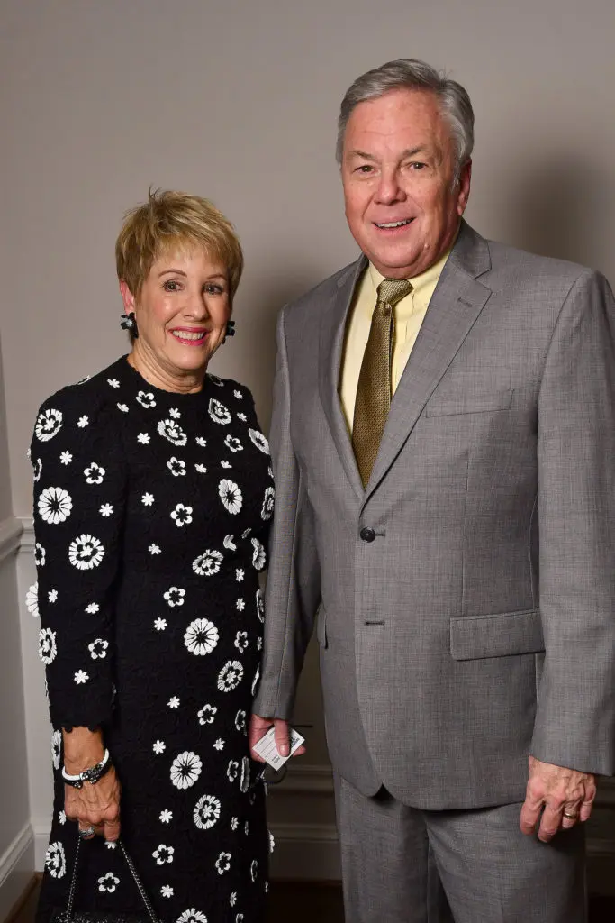 Donna & Norman Lewis  at the Touchdown for TEACH dinner held at River Oaks Country Club. (Photo by Dave Rossman)