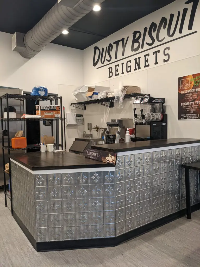 Dusty Biscuit is a counter service affair.