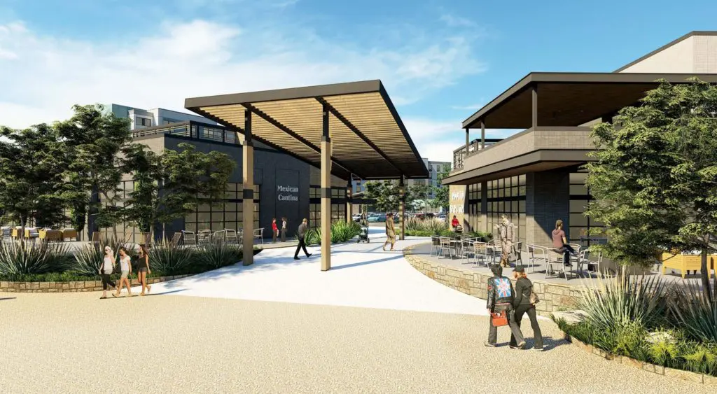 Merriman Anderson Architects is also designing six new restaurant spaces.