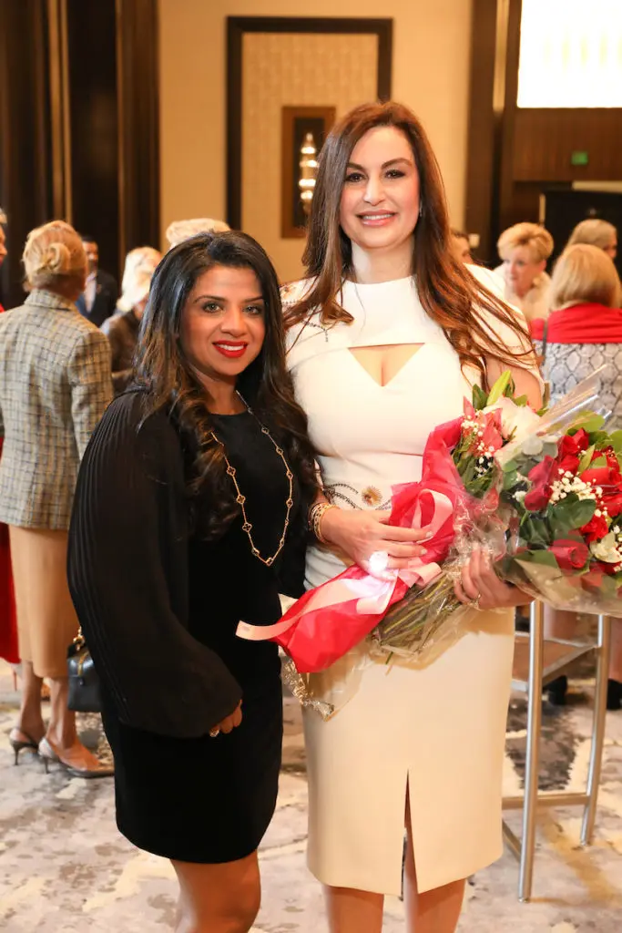 Farida Abjani, Brigitte Kalai  (Photo by Priscilla Dickson)