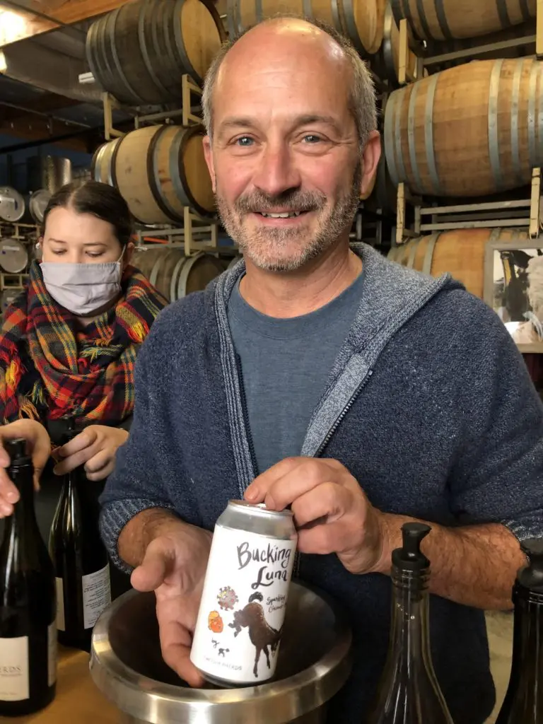William Allen's approach to winemaking is to my liking.