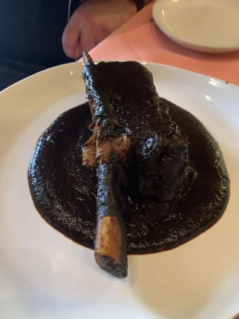 Pico's most popular mole is Mole Negro with braised shortribs.  (Photo by Laurann Claridge)