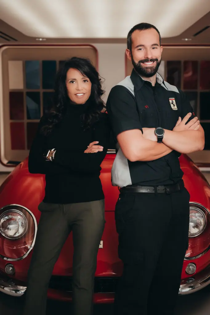 Josh Klug and Diane Caplan are finalists in Ferrari's prestigious Testa Rossa Awards. (Photo by Nick Dennis Photograhy)