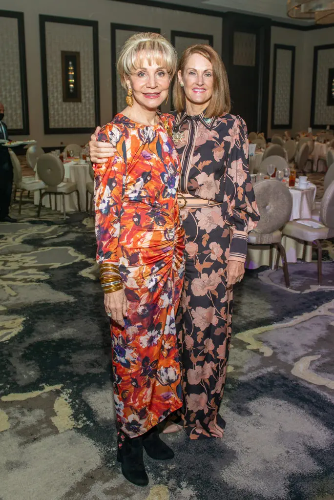 Power of Literacy luncheon chairs Leisa Holland-Nelson Bowman, Stephanie Tsuru (Photo by Jacob Powers)