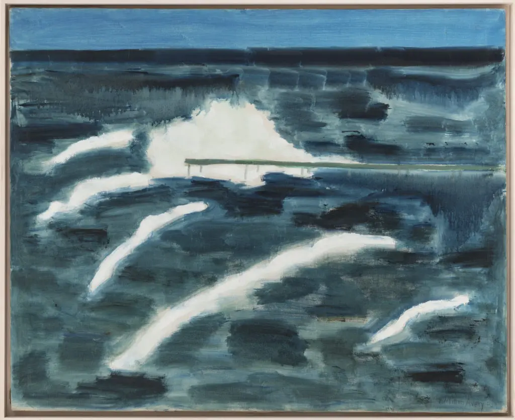 Milton Avery's Breaking Wave (1959) shows this 20th century master's range. 