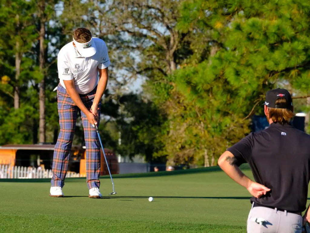 Ian Poulter is still battling on the PGA Tour at age 45 with his son set to start playing college golf. (Photo by F. Carter Smith)