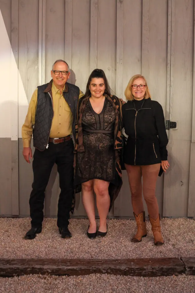 Ray Krueger, Mary Lambrakos, Diane Krueger (Photo by Chris Pierre Bachman)