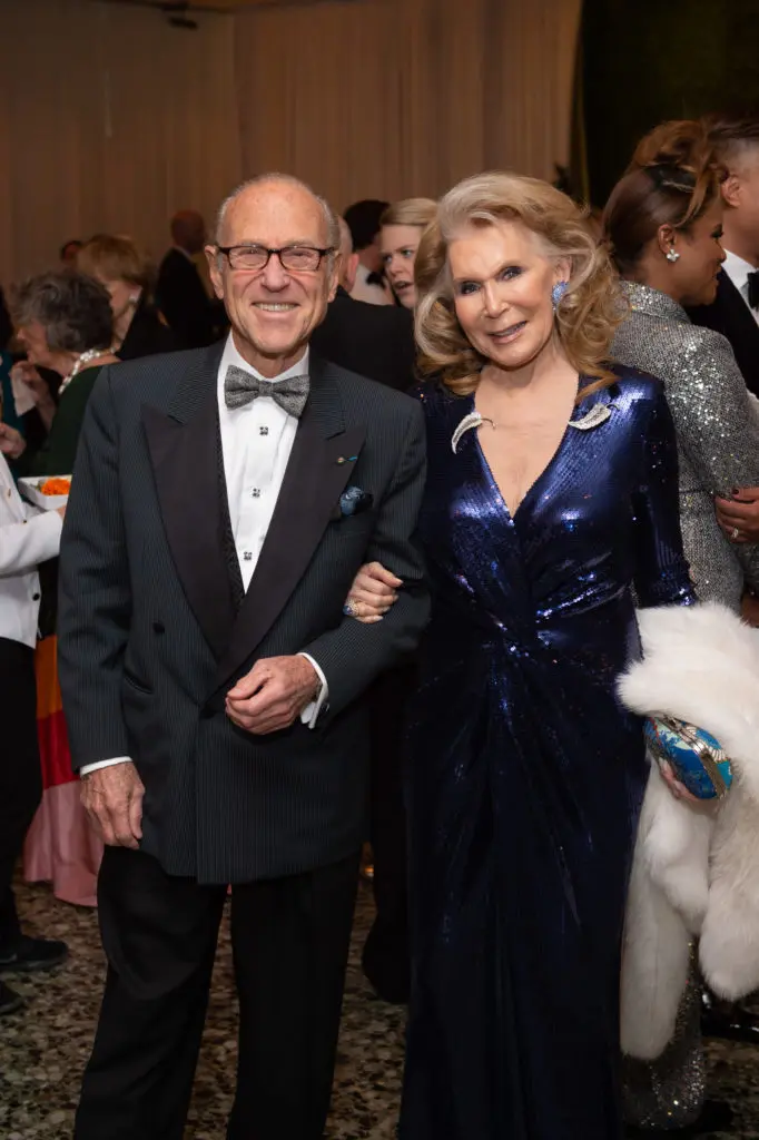 Robert Sakowitz, Joan Schnitzer-Levy at the Museum of Fine Arts, Houston Grand Gala Ball (Photo by Jenny Antill)