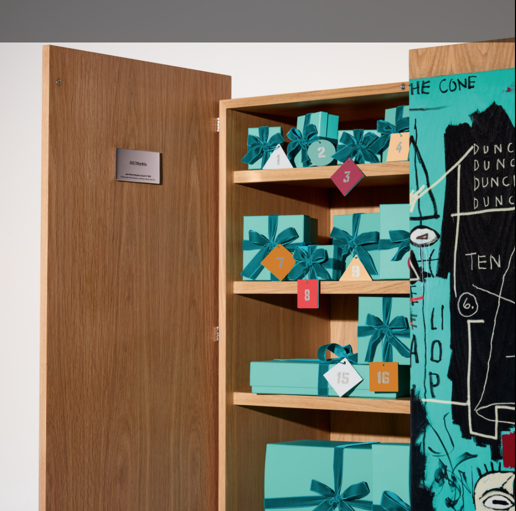 The Tiffany & Co. 2021 Advent calendar is filled with 24 blue boxes concealing luxe gifts from the iconic jewelry house.