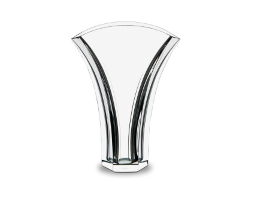 Baccarat Small Ginko Vase.