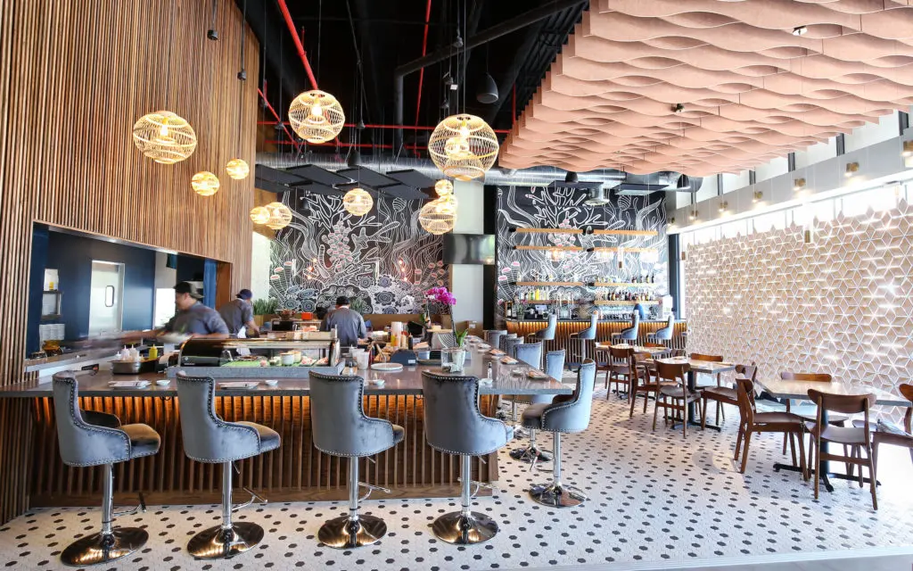 Sushi Rebel is embracing the new City Place development. (Photo by Photos John Kim)
