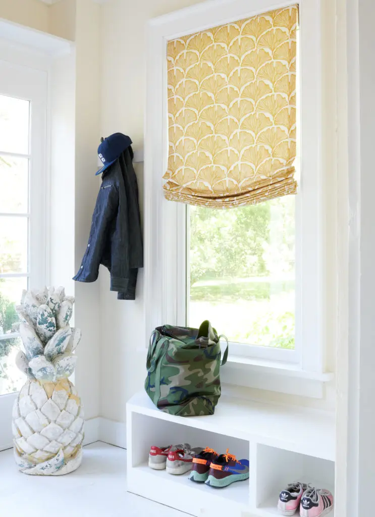 The Shade Store's Novogratz Waverly Collection pops with its organic feather palm.