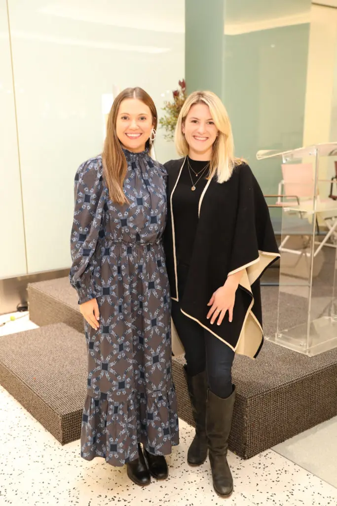 Trisha Allen, Avery Freeman at the Decorative Center Houston Fall Market. (Photo by Priscilla Dickson)