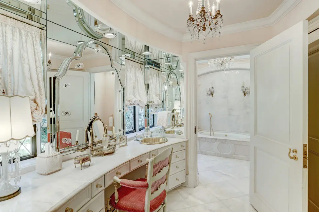 One of two primary bathrooms (Photo by TK Images)
