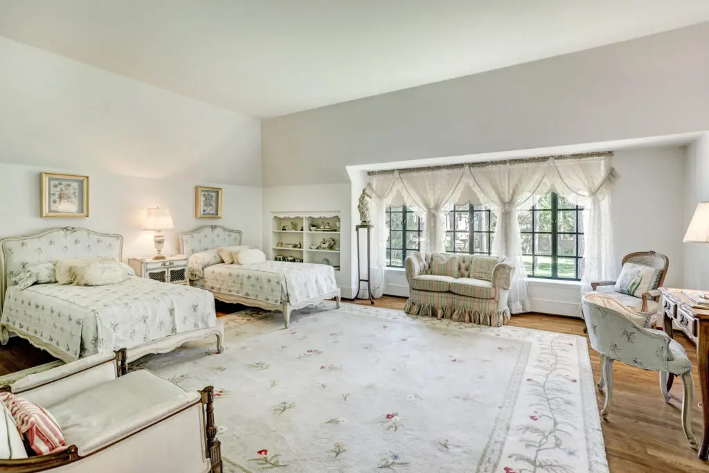 One of several spacious secondary bedrooms (Photo by TK Images)