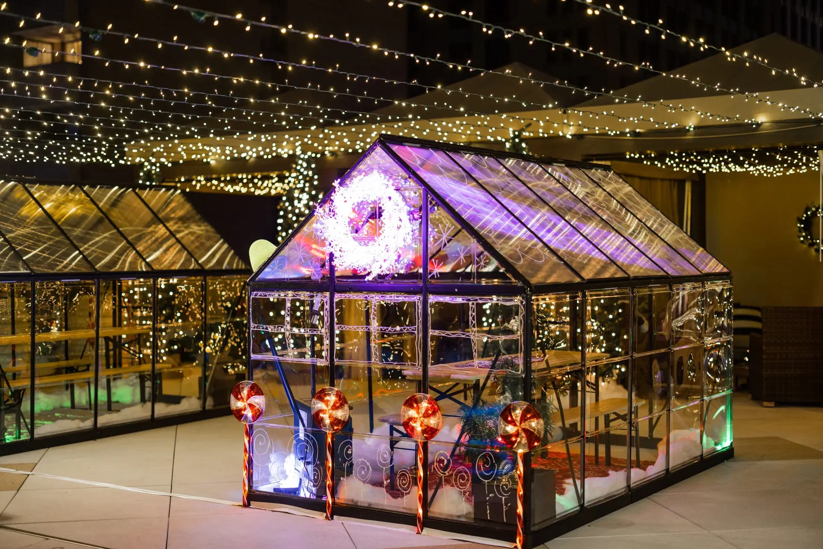 Adolphus winter village