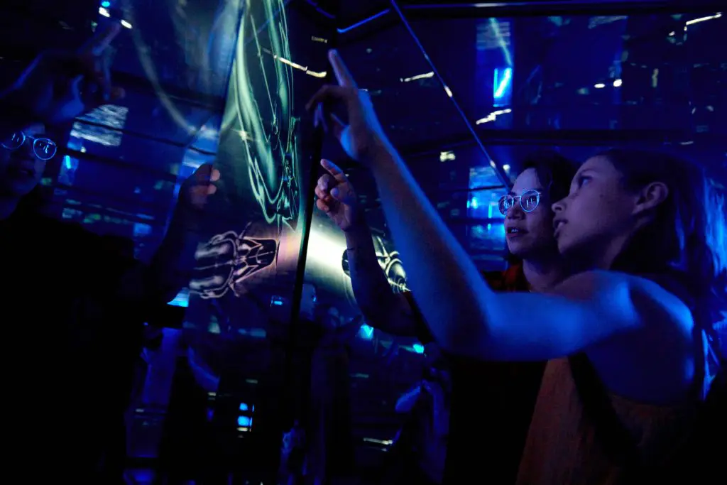 The Infinite spans 6,000 square-feet of space split into different experiential zones.