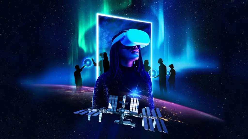 The Infinite uses specialized VR camera systems designed to operate in microgravity.