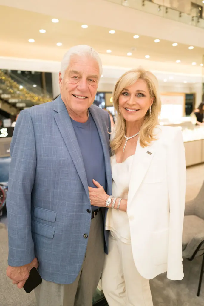 John & Joni Ballis at the Zadok Jewelers holiday party (Photo by Daniel Ortiz)
