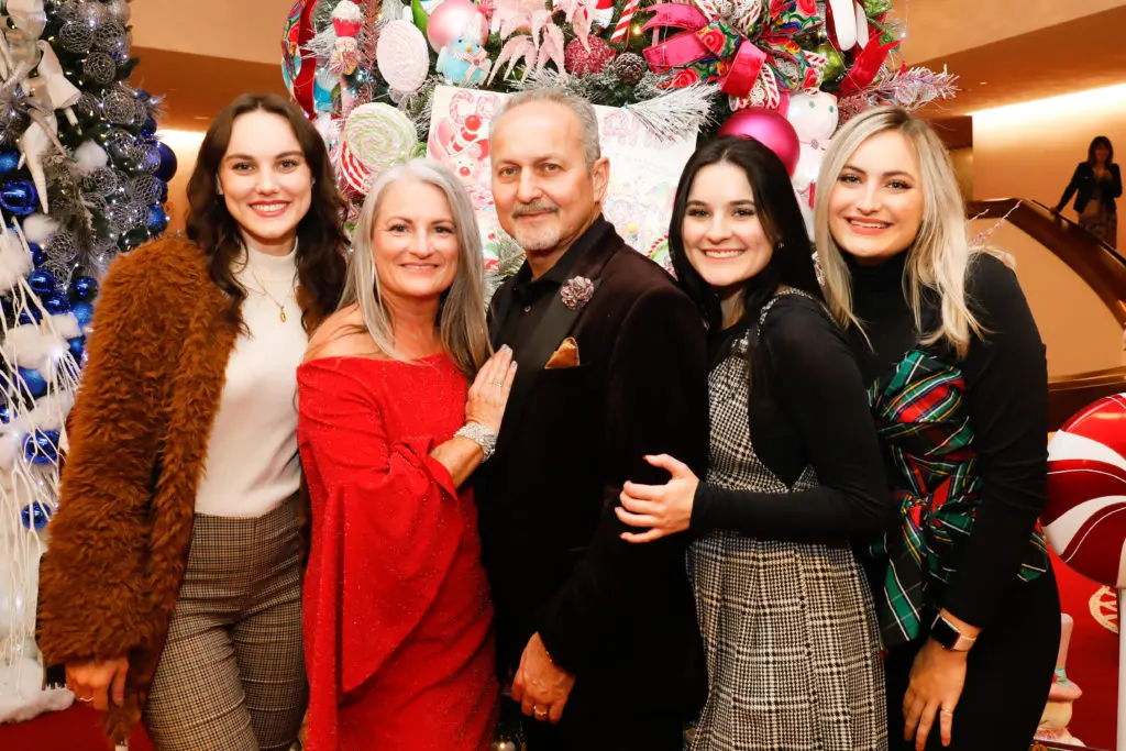 Friends of the Alley Theatre at the annual 'Deck the Trees' evening (Photo by Priscilla Dickson)
