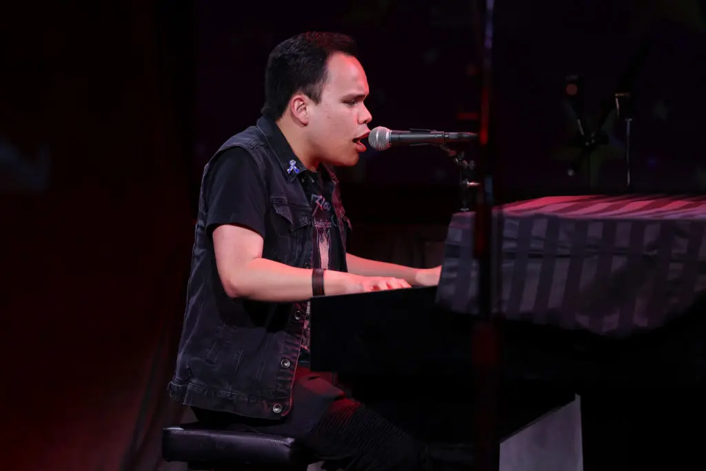 'America Got Talent' winner Kodi Lee performs at the Jewish Family Service annual celebration. (Photo by Johnny Than)
