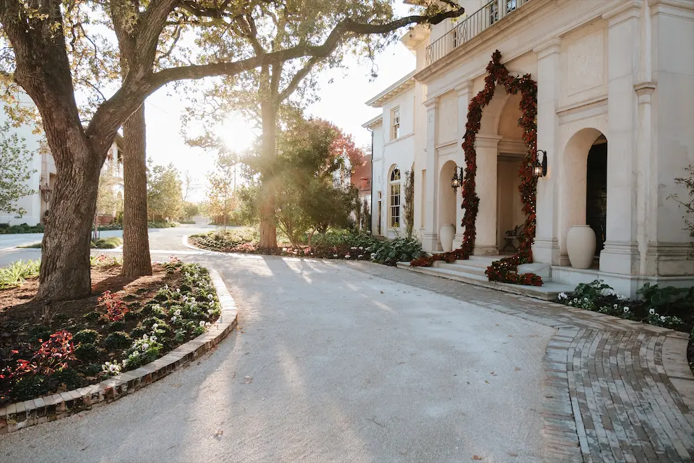 The historic getaway in Austin is at its grandest during the holiday season. (Photo by Auberge Resorts Collection)