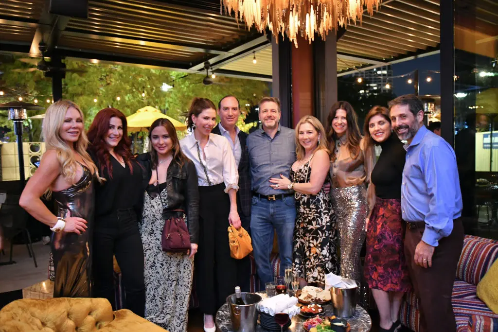 The gangs all here for the opening of Postino in Uptown Park (Photo by Alex Montoya)