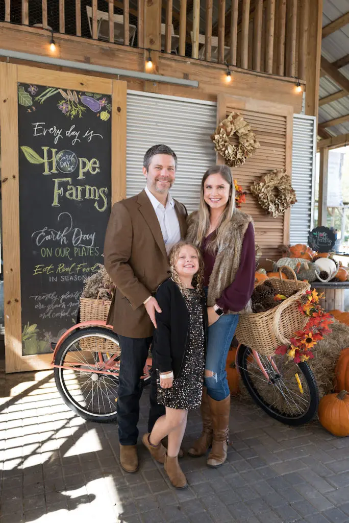 Aaron & Kristin Blomquist with daughter Isabelle (Photo by Daniel Ortiz)