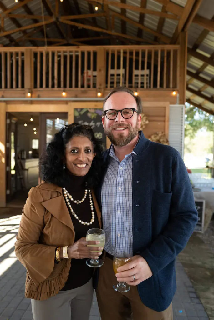 Priya & Brad Coffey (Photo by Daniel Ortiz)