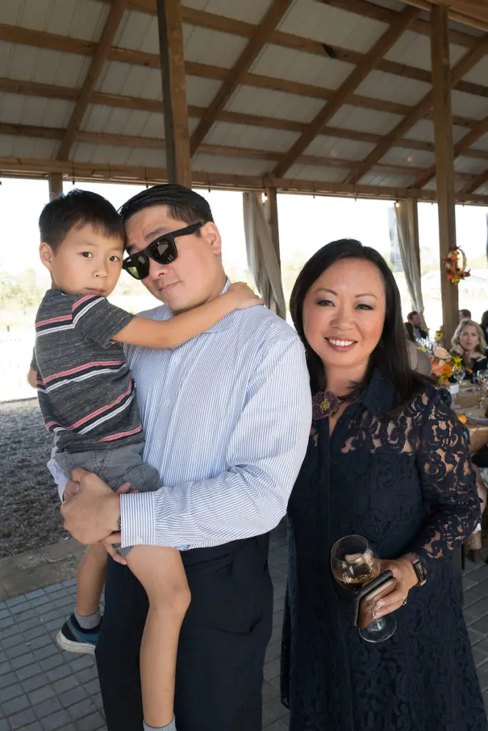 Gene Wu & Miya Shay with their son, Lyndon Wu (Photo by Daniel Ortiz)