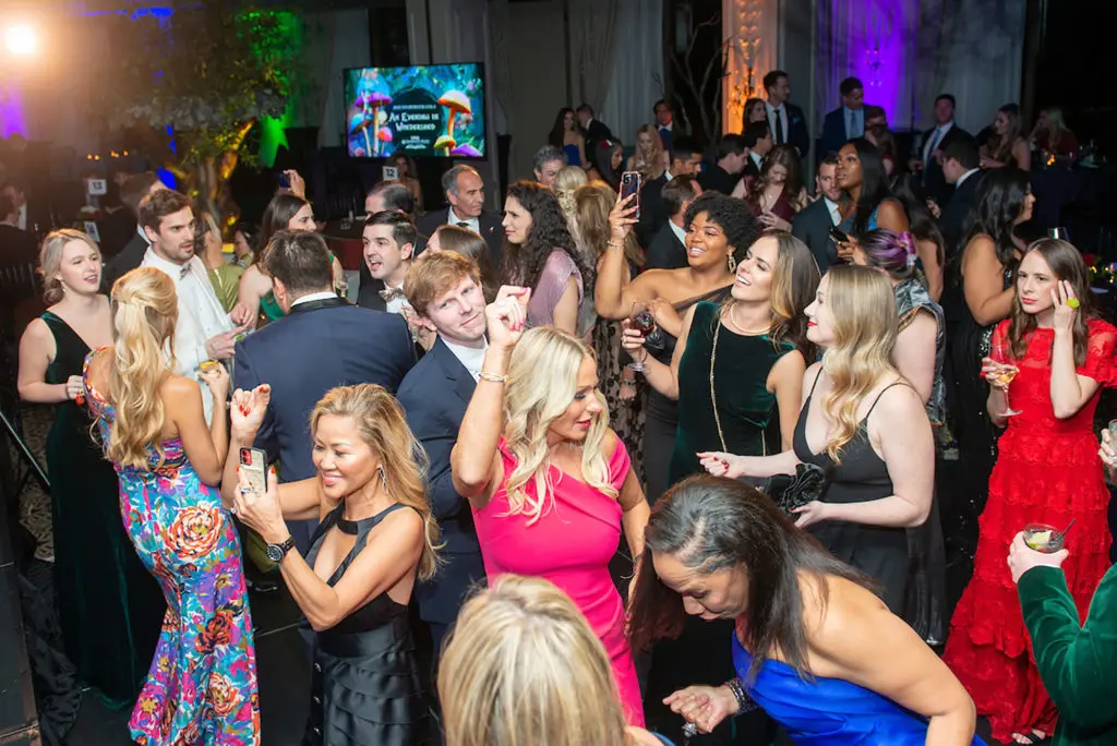 Houston’s Rocking Young Professionals Party Inside a Zany Alice in Wonderland Vision