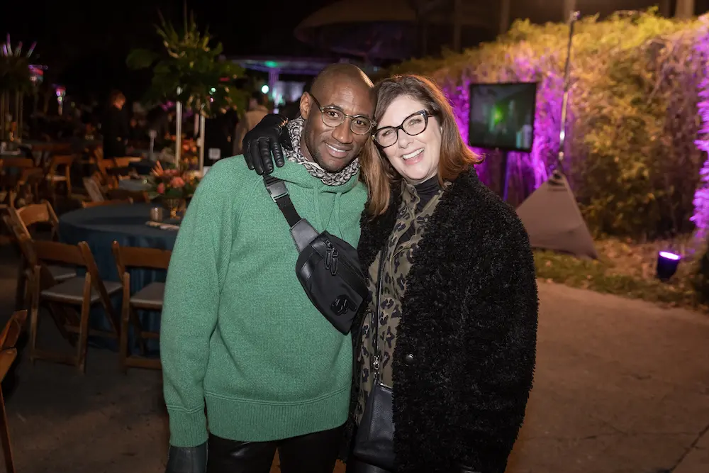 Hamilton Sneed and Cynthia Smoot at the 30th anniversary of Zoo to Do in Dallas. (Photo by Thomas Garza Photography)