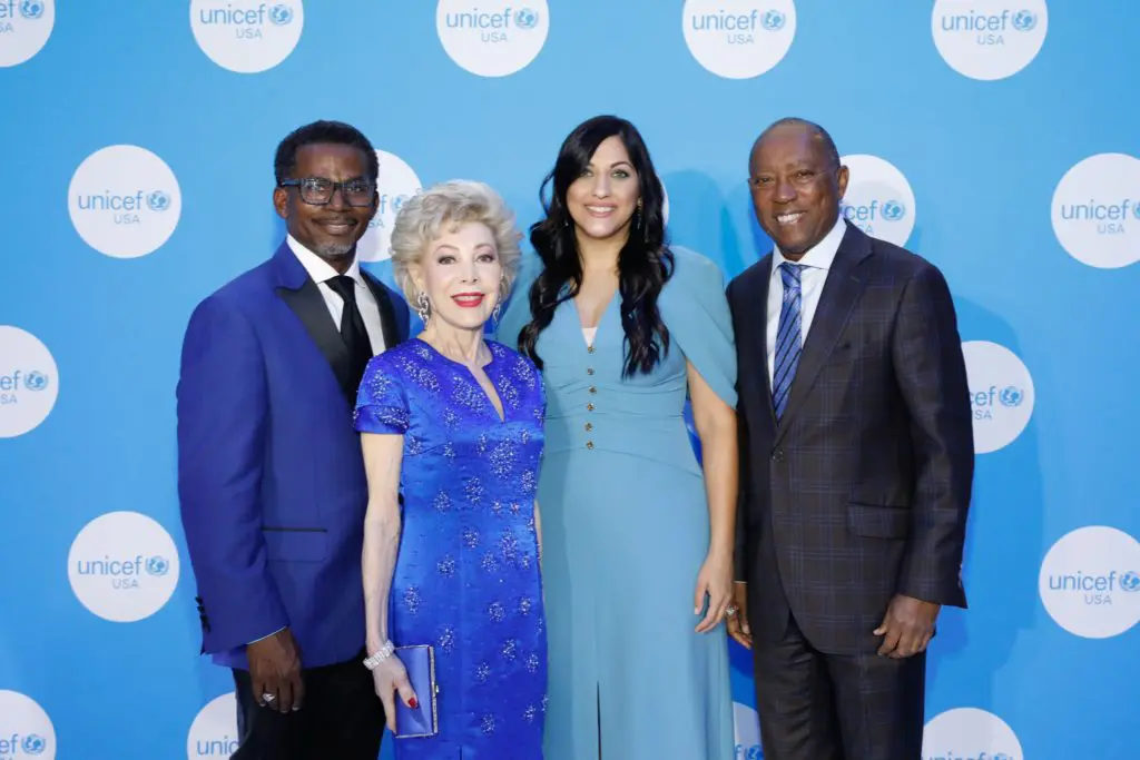 Nelson Bowman, Margaret Alkek Williams, Dr. Sippi Khurana, Mayor Sylvester Turner