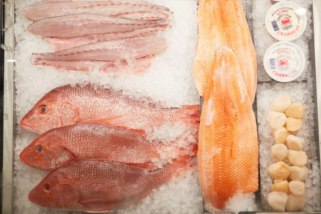 The butcher shop, R-C Ranch, also sells a selection of fresh, sustainable seafood from producers like Lonestar Seafood. (Photo Jody Horton)