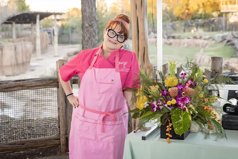 Janice Provost of Parigi at the 30th anniversary of Zoo to Do in Dallas. (Photo by Thomas Garza Photography)