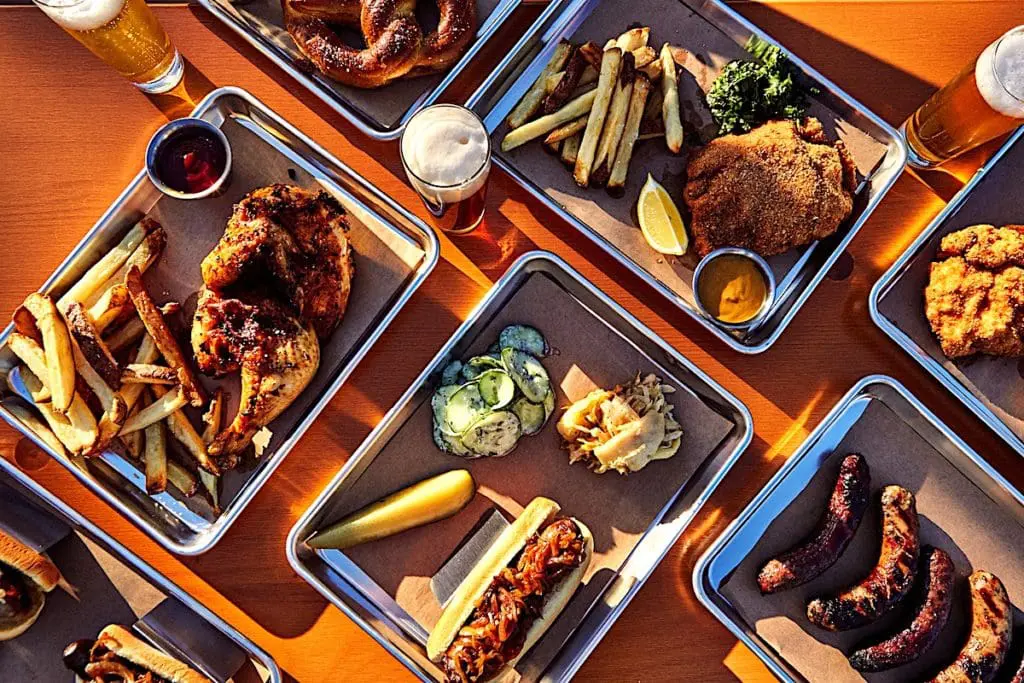 Along with 30 taps, Koko's Bavarian features authentic German staples. The menu is executed by Tim Love. Photo by Mackenzie Smith Kelley.