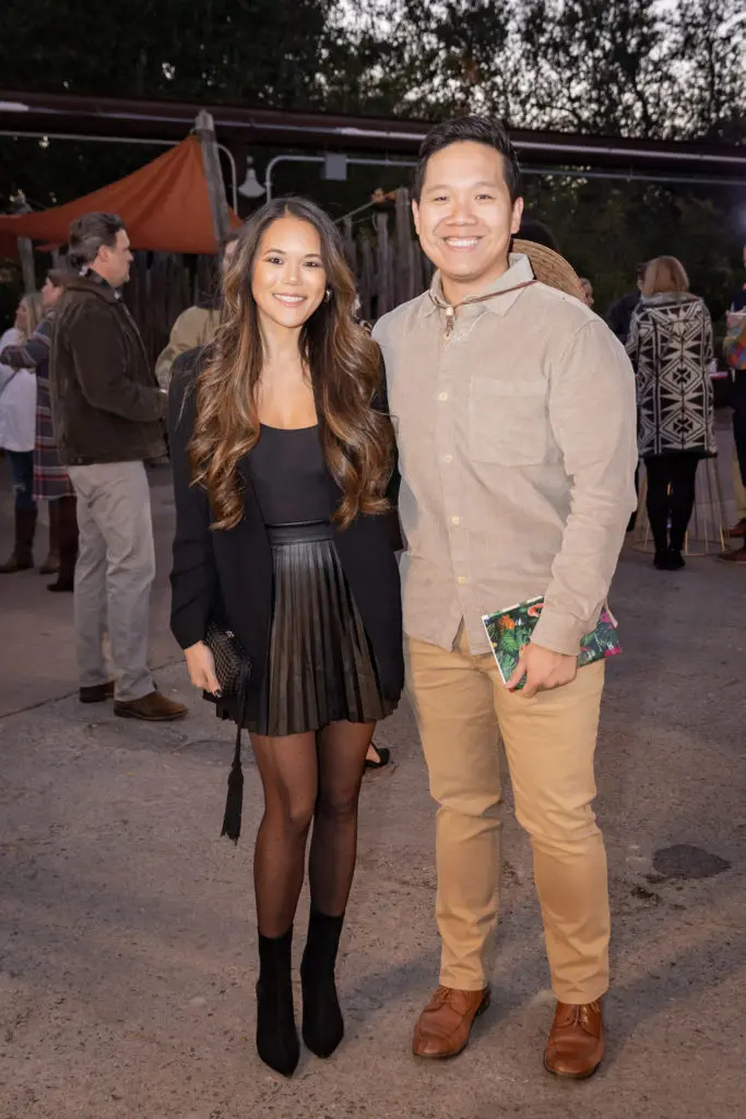 Michelle Wong and Lewis Chang at the 30th anniversary of Zoo to Do in Dallas.  (Photo by Thomas Garza Photography)