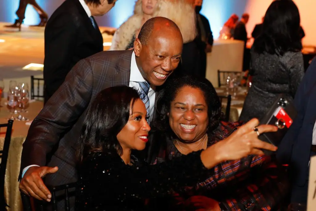 Crystal Hadnot, Mayor Sylvester Turner, Paula Harris