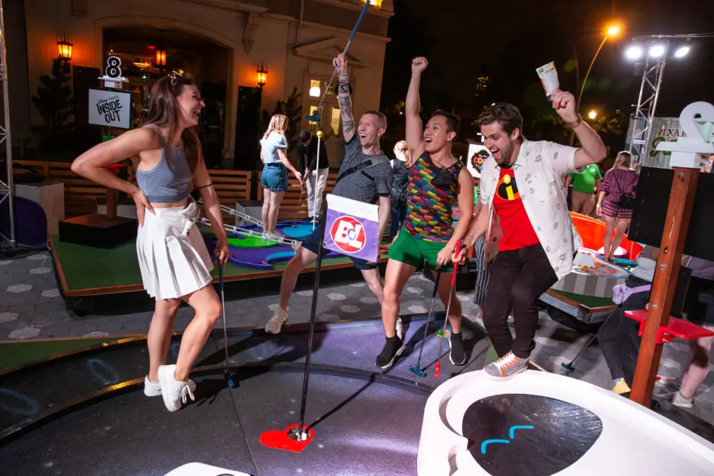 Pixar Putt made its US debut in New York where it entertained golfers of all ages and skills for four successful months.