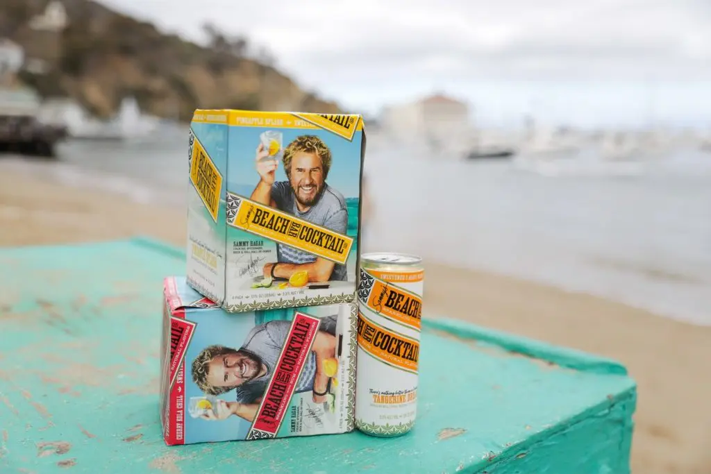 Sammy Hagar rolls into Fort Worth this Friday with his new line of beachy rum-based canned cocktails.
