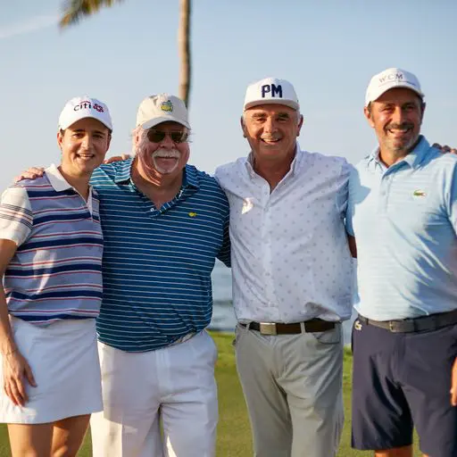 Punta Mita Gourmet and Golf Special guests Lorena Ochoa, Craig Stadler, Carl Emberson and Jean Van de Velde.
 (Photo courtesy of Punta Mita) (Photo by courtesy of Punta Mita)