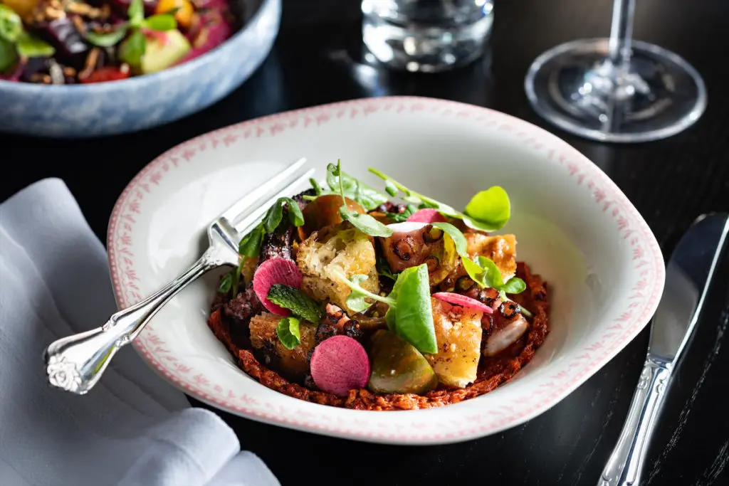 Octopus Panzanella at Sister.
