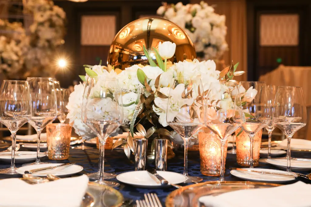 The Events Company transforms the ballroom at the Post Oak Hotel for the Houston Symphony ball. (Photo by Wilson Parish)